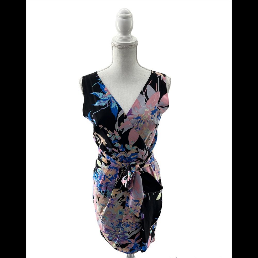Yumi Kim Floral Faux Wrap Dress